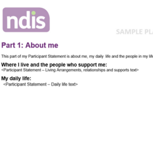 NDIS-Plan