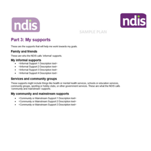 NDIS-Plan