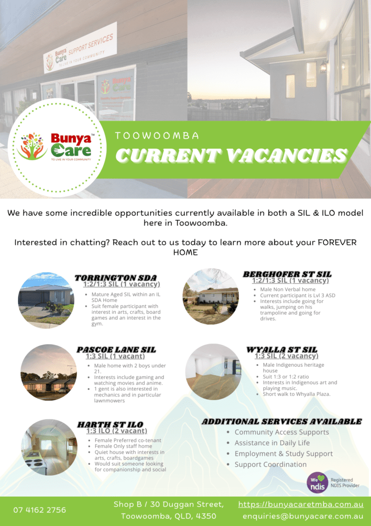 TOOWOOMBA SIL VACANCIES (1)