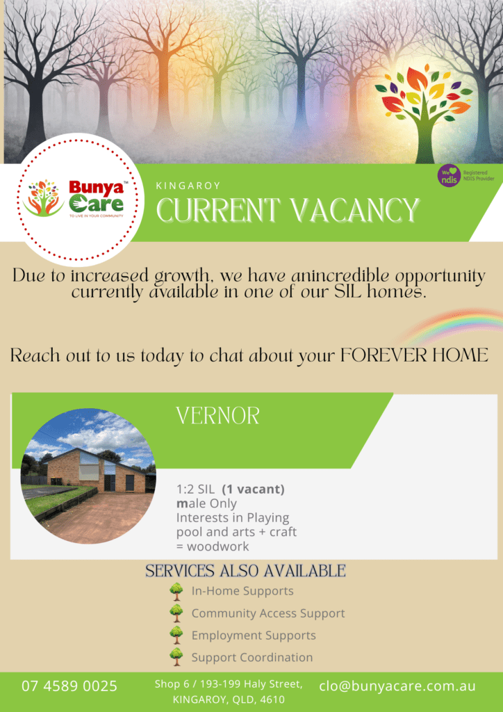 Kingaroy SIL ILO vacancies